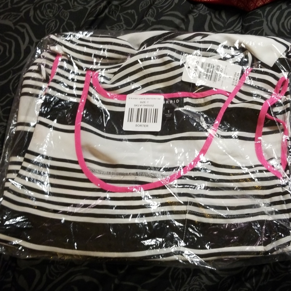 Torrid Striped Tank - Picture 7 of 8